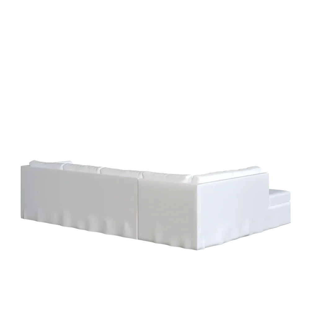 The Bradley Bumper Chaise Sectional - Slipcover Only - Image 13
