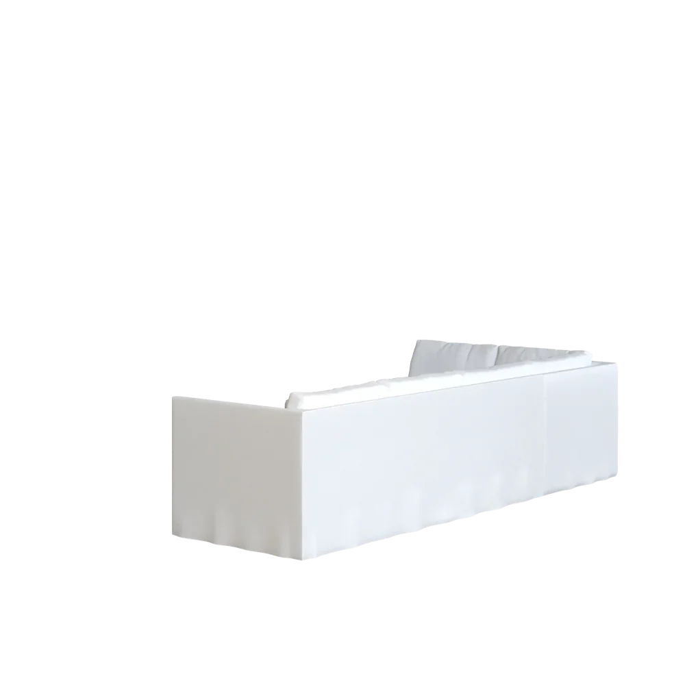 The Bradley Bumper Chaise Sectional - Slipcover Only - Image 7