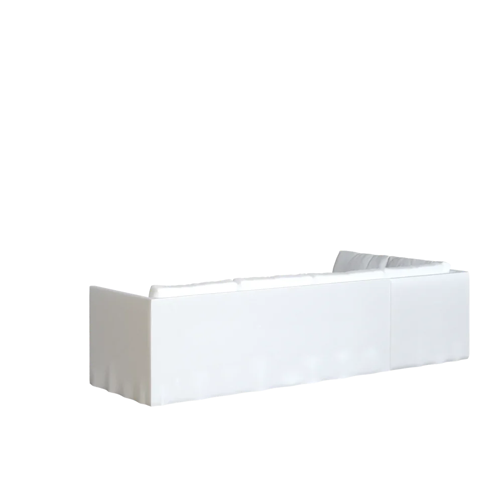 The Bradley Bumper Chaise Sectional - Slipcover Only - Image 8