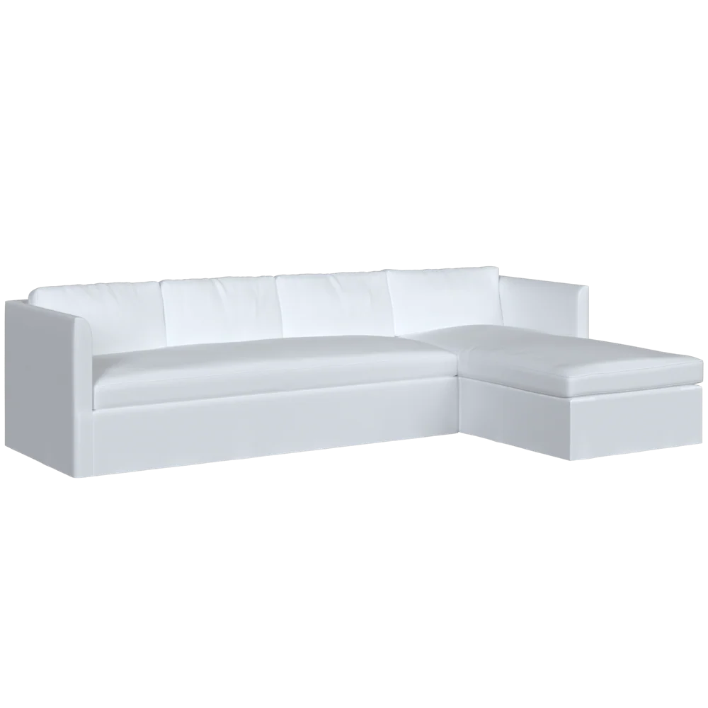 The Bradley Chaise Sectional - Slipcover Only - Image 29