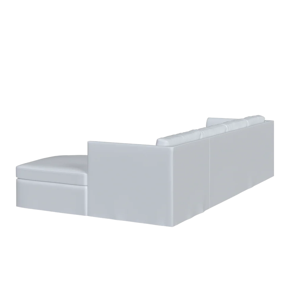 The Bradley Chaise Sectional - Slipcover Only - Image 43