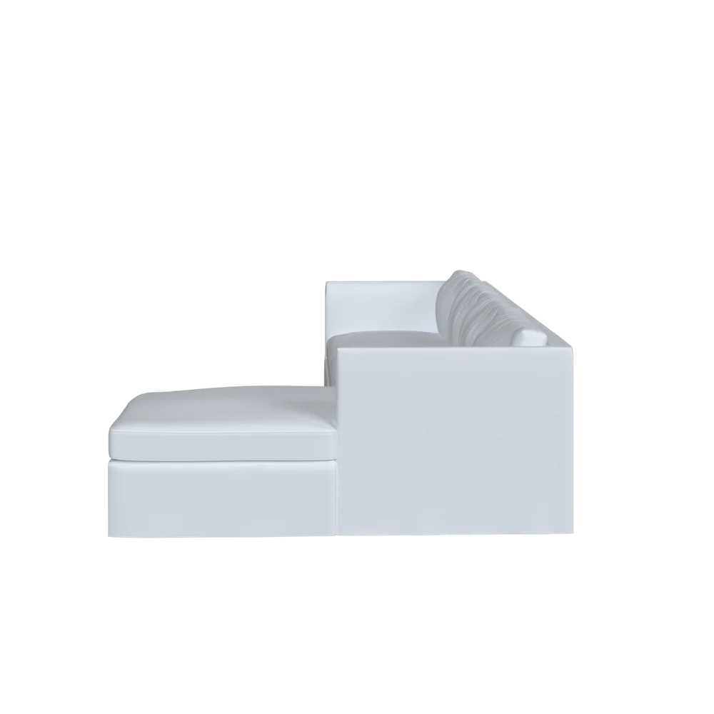 The Bradley Chaise Sectional - Slipcover Only - Image 45