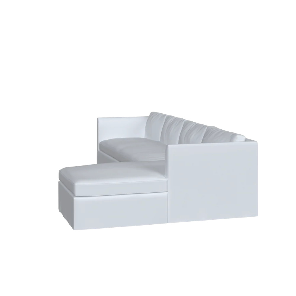 The Bradley Chaise Sectional - Slipcover Only - Image 46