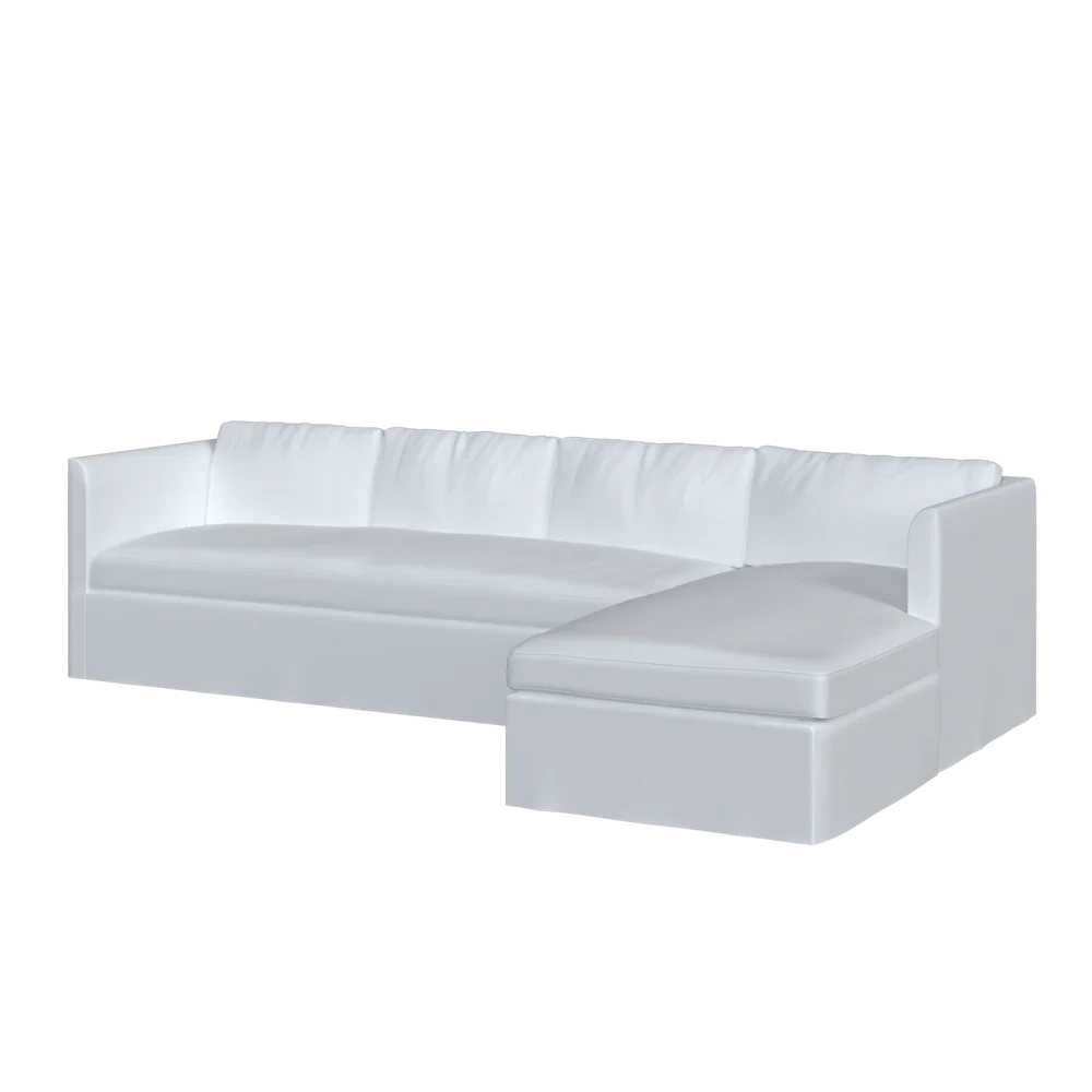 The Bradley Chaise Sectional - Slipcover Only - Image 49