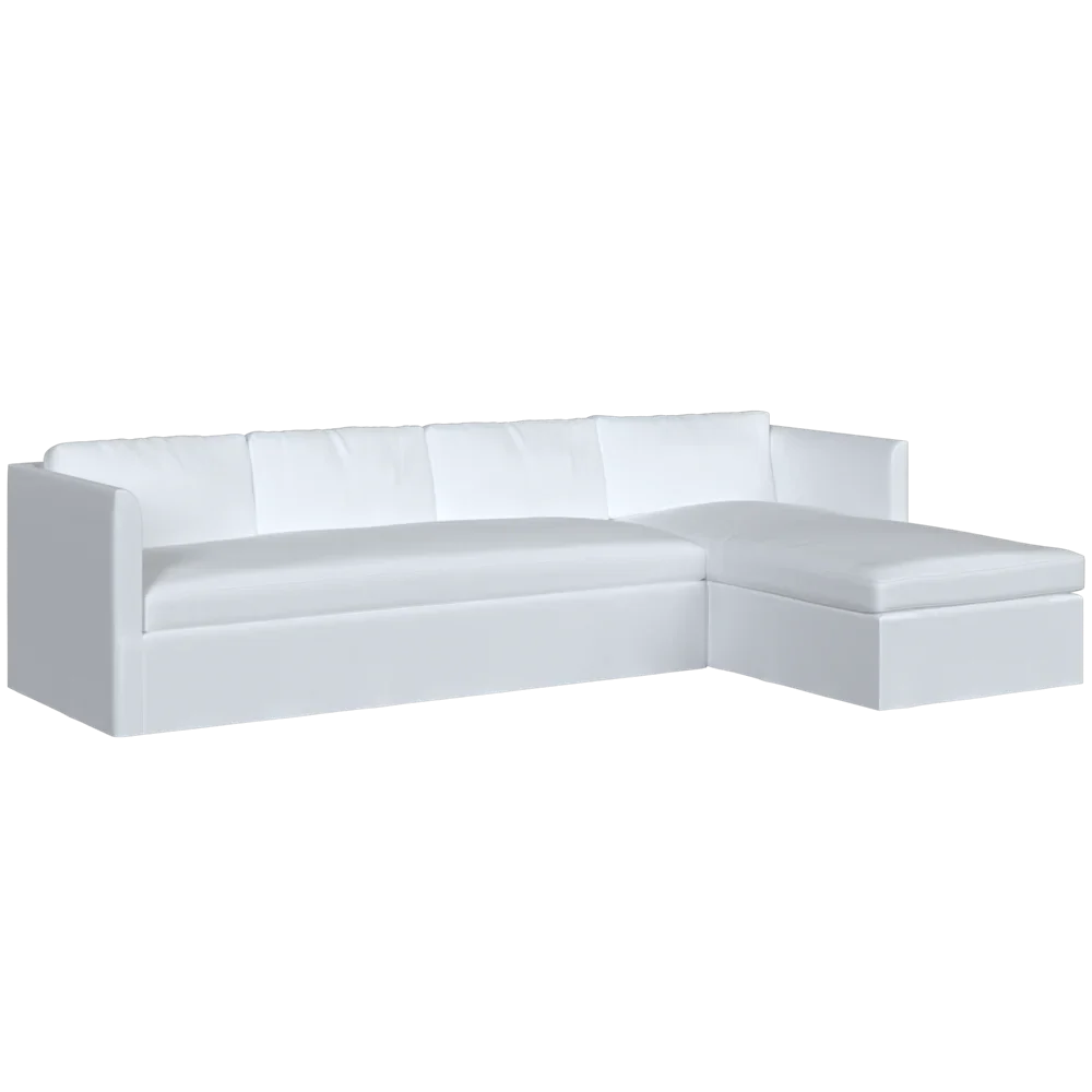 The Bradley Chaise Sectional - Slipcover Only - Image 5