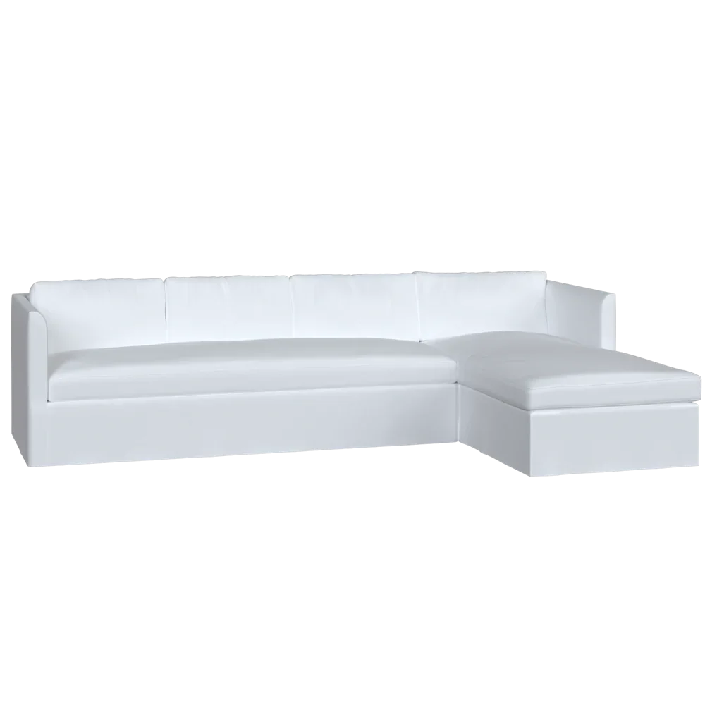 The Bradley Chaise Sectional - Slipcover Only - Image 52