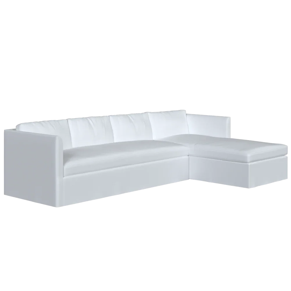 The Bradley Chaise Sectional - Slipcover Only - Image 6