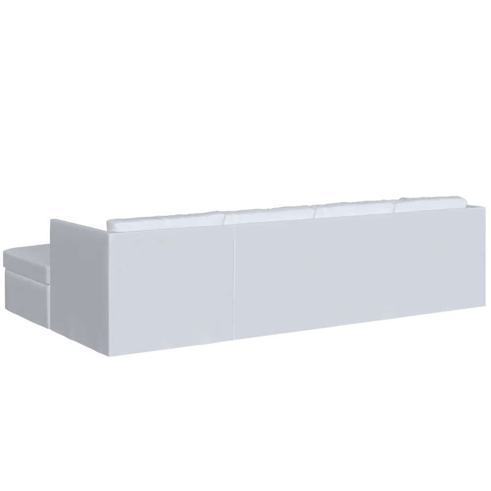 The Bradley Chaise Sectional - Slipcover Only - Image 65