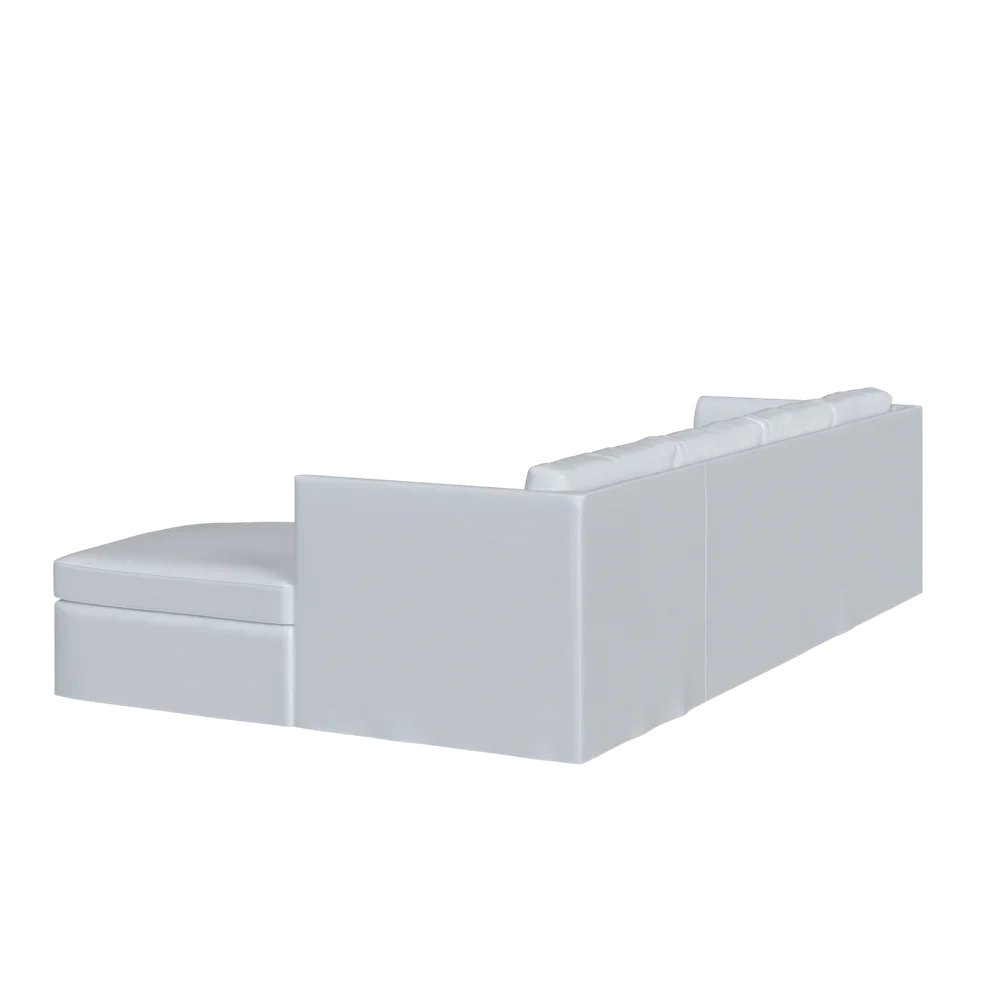 The Bradley Chaise Sectional - Slipcover Only - Image 67
