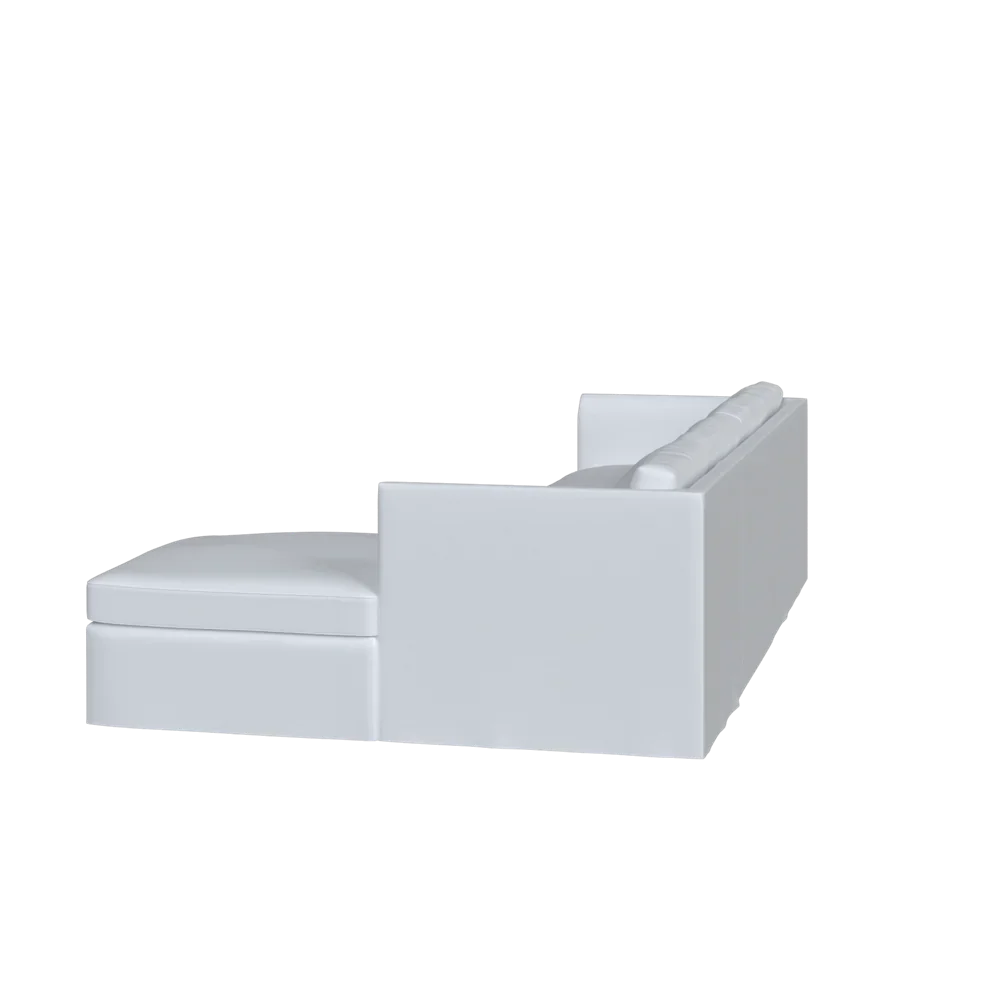 The Bradley Chaise Sectional - Slipcover Only - Image 68