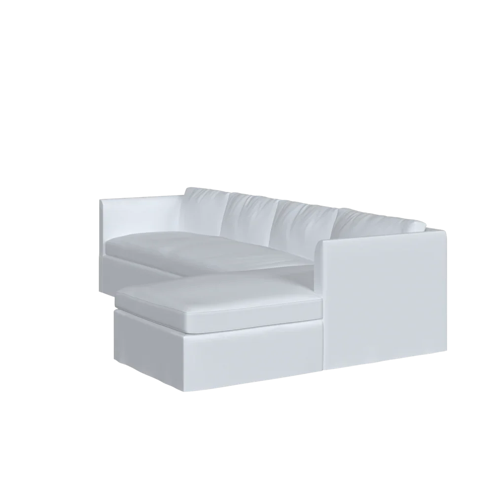 The Bradley Chaise Sectional - Slipcover Only - Image 71