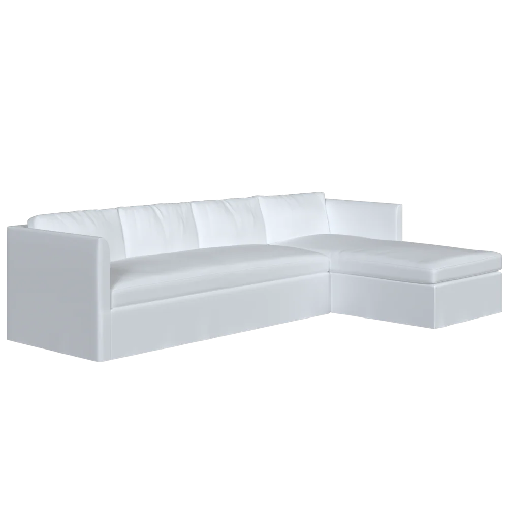 The Bradley Chaise Sectional - Slipcover Only - Image 78