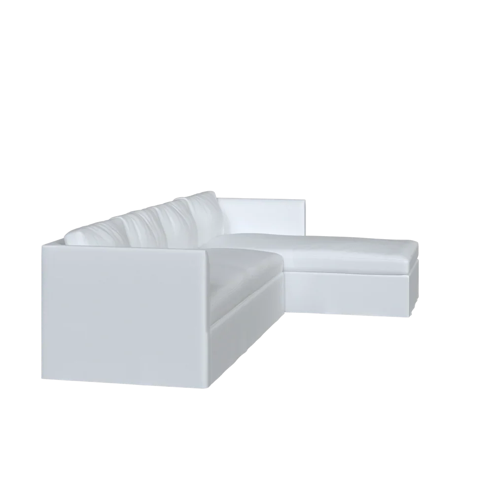 The Bradley Chaise Sectional - Slipcover Only - Image 8