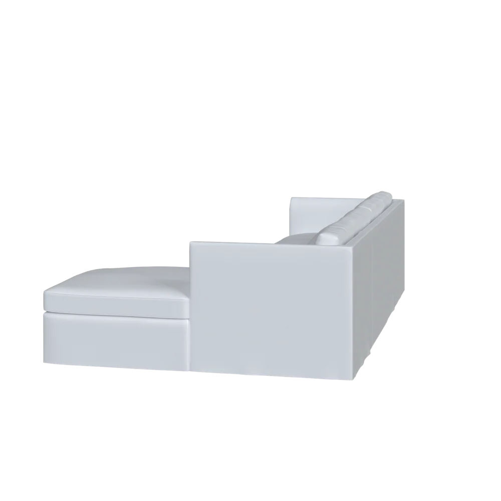 The Bradley Chaise Sectional - Slipcover Only - Image 92
