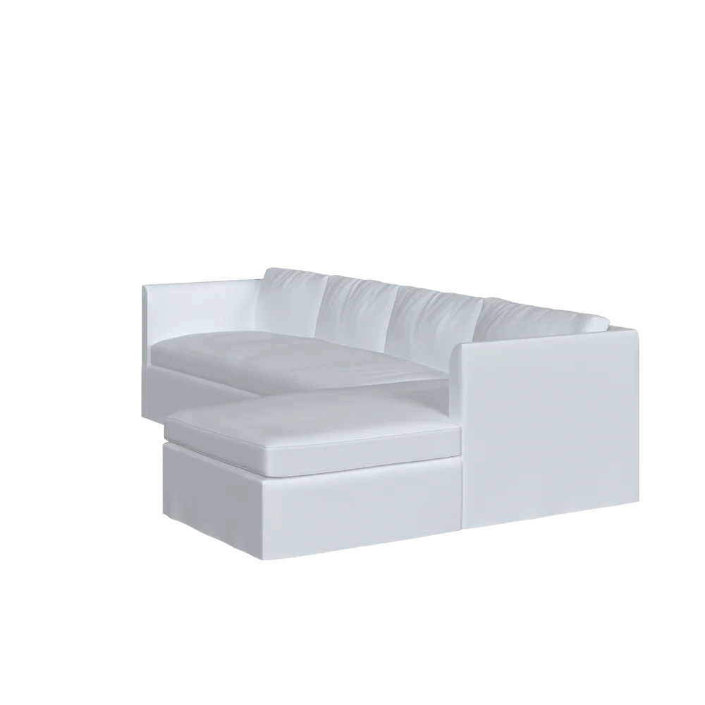 The Bradley Chaise Sectional - Slipcover Only - Image 95