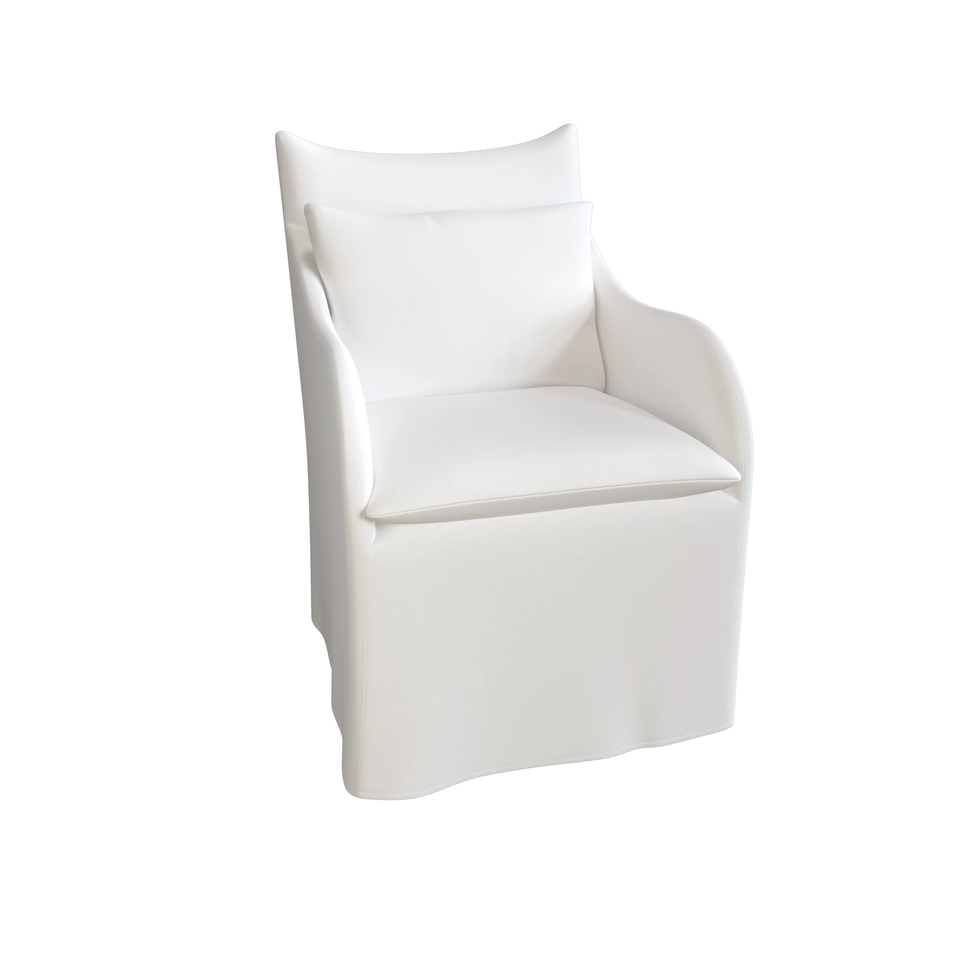 The Slipcovered Camden Dining Chair - Image 10